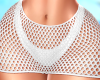 🤍 White Crochet Skirt