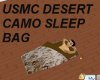 USMC Desert camo sleepin