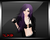 !LKB Purple-Black Tessa