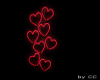 Neon Red Hearts TP