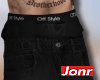 Black Jean Shorts