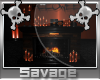 CS- Halloween Fireplace