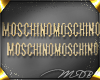 Moschino Gold Earrings
