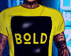 Bold shirt + tat