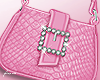 f. pink croc bag LEFT
