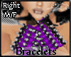 [N] Bracelet Purple Rght