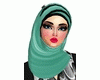 (R) Ramadan Green Hijab