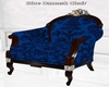 Blue Damask Chair