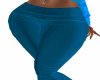 Pants blue latex