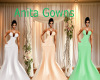 (DD) Anita green gown