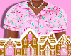 Girls CandyCane Pj Set