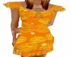 [KC]Orange Lace Dress