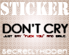 |SH| Don't Cry