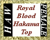 Royal Blood Hakama Top F