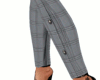 Grey RLL Checked Pants