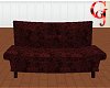 Red Chenille Pose Sofa