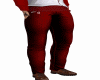pantalon rojo navideño