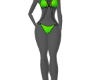 Sexy Neon Green Bikini
