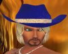 cowboy hat & hair