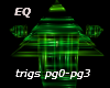 EQ Pyramid Green light