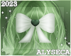 A✦ Matcha head bow