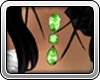 Diamond earrings [green]
