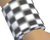 B/W Checkered wristband