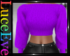 Purple Oinlia Sweater