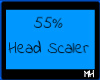 55%HeadScaler