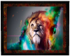Rainbow Lion Frame