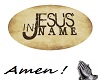 in Jesus name