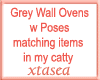 Grey Wall Ovens w Poses