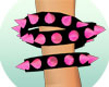 [ks] Spiky Bangles Pink