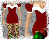 Santas Girl Ribbon Dress