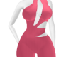 ~B&D~ Open Pink Jumpsuit