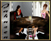 *Jah* Leopard Chat Table