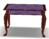 Purple marbley end table
