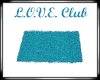 Love Club Rug Blue