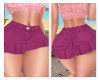 Saia Jeans Rosa Lilac