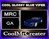 COOL GLOSSY BLUE VIPER