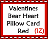 Bear Heart Pillow Card R