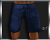 :ST: Long Blue Shorts