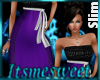 Lila Dress Purple (SLIM)