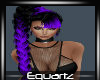 Heggie Black/Purple Hair