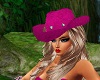 purple cowgirl hat