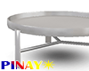 White Low Table