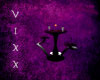 *Vixx* Purple Bar Table