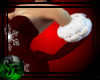 Santa gloves-DrkBurgundy