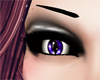 <L> dark purple cat eyes