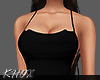 . slip dress black